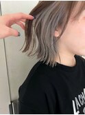 【RINA】インナーカラー×シルバー