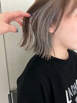 キノ(kino) 【RINA】インナーカラー×シルバー