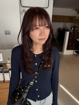 ニュード(niud) レイヤー パープルブラウン