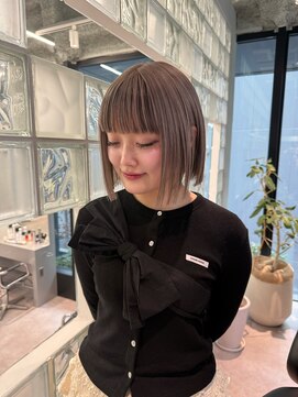 ミッシュバイアーバン(misch by urban.) ボブ/透明感カラー