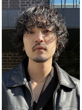 ガレージ バイ グリーン 原宿 表参道(Garage by green) 【HYUGA】グランジパーマ