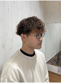 シャドウパーマ/メンズパーマ/尼崎/似合わせカット