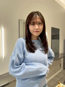 #ナチュラルレイヤー　#内巻き