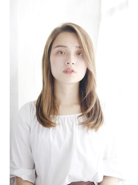 シャンティ 目白(SHANTi) ナチュラルかきあげストレートスタイル