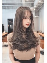 ケシキ 表参道 原宿(kesiki.)&nbsp;バタフライカット/レイヤーカット/シースルー/2wayバング