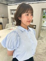 アロ 大阪梅田(alo)&nbsp;【momoa】透明感オリーブカラー《ブリーチ/大阪梅田》