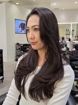 ロック(rock)&nbsp;レイヤー/レイヤーカット/顔まわり/顔周りカット/透明感カラー