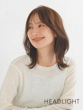 アーサス バイ ヘッドライト 松戸店(ursus by HEADLIGHT) 小顔似合わせ韓国ミディアムレイヤーウルフ大人イメチェンくびれ