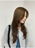 ざくざくレイヤーカット×20代韓国スタイル