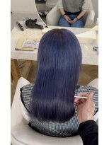 リアン 上尾店(Rien)&nbsp;透明感たっぷりブルーラベンダー×髪質改善でツヤ髪に