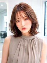 ルービック 豊中(Rubik's) 大人可愛いレイヤーボブ×透明感カラー