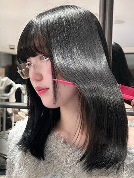 カインド 南青山(hair&make up KIND) 透明感暗髪カラー