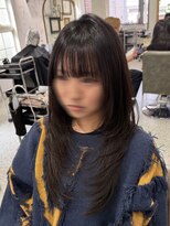 サンバイセライロ 千葉(SAN. by celilo)&nbsp;ハッシュカット＊顔周りレイヤー/千葉駅/MINA