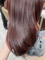 ピークアブー アヴェダ ギンザシックス(PEEK-A-BOO AVEDA GINZASIX) 【ピンクブラウンカラー】ブリーチなしカラー 透明感 艶髪 ◆