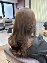 ナチュラルリーフ 仙台駅前店(Natural leaf)&nbsp;明るめブラウン×髪質改善ロイヤルトリートメント