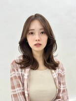 ミリ 奈良店(mm) レイヤーカット/韓国風/顔まわりレイヤー/髪質改善/近鉄奈良