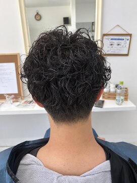 アトリーチェ 六科店(ATTRICE) 刈り上げマッシュ×ソフトスパイラルパーマ
