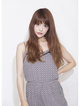 メノン(Menon) クールニュアンスロング♪透明感ハニーベージュ♪