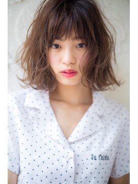 ロンド 表参道店(Lond) 【Lond】津賀雅也　ラフ　小顔　可愛い　パーマ　ボブ