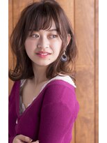 オリーブフォーヘアー(olive For hair) ヴェールウェーブ×ふわミディ【olive for hair】