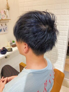 ルルカ ヘアサロン(LuLuca Hair Salon) LuLucaお客様☆スナップ blue-blackカラー