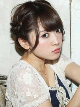 エマージュ 大宮(Emerge) ～ボブスタイル～編みこみアレンジ～艶カール～