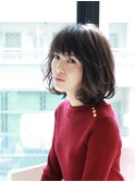■M.SLASHセンター南・16-1★■甘さ残る大人ボブ