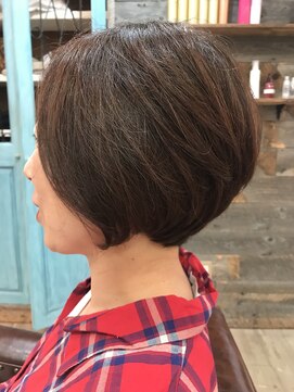 パース(PARS) ショートボブグラボブ骨格美ナチュラル【PARS内山祐志】