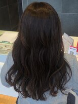 ラピッシュ 南三番町店(Lapish)&nbsp;〈ラピッシュ南三番町〉メルティカラーくびれヘア黒髪カール