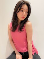 マイラ 銀座(myla)&nbsp;田村】マロンベージュ/かきあげロング/Aラインボブ20代30代/韓国