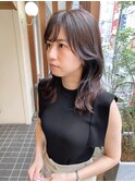 《e's中目黒美容室》大人のレイヤーボブ×透明感ブラウン