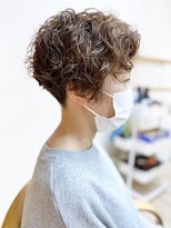 モリオフロムロンドン 松戸店(Morio from London)&nbsp;【松戸　ムラマツ】大人かわいいハイライトショートパーマ