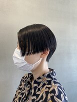 ヘアサロン ムク(HAIR SALON.MuKu)&nbsp;ハンサムショートマッシュショートショートイメチェン