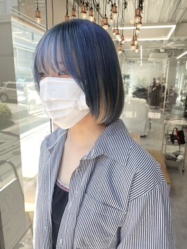 フウ(fuh) 【iam】インナーホワイトブルー