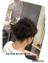 ポノ(RE:PONO)&nbsp;ソフトツイストパーマ＋ツーブロックカット