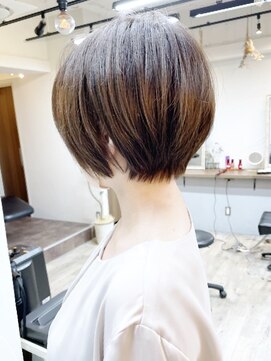 ニット 銀座(knit) 《knit銀座 佐野元気》20代30代40代ショートボブ丸み前下がり