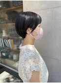 天神 大名 ショート 丸みショート