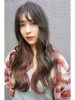 ブゾン(buZon)&nbsp;【buZon ブゾン】ロングウェーブ☆インナーカラー