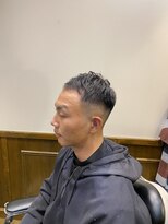 ヒロギンザバーバーショップ 神楽坂店(HIRO GINZA BARBER SHOP)&nbsp;ソフトカールフェード