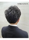短髪/ツーブロック/ショート/ヒロ銀座/理容室/床屋/ビジネス