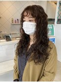 ウェーブパーマ