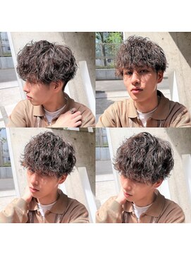 スナッグルサロン(SNUGGLE SALON) ツーブロックマッシュ波巻きパーマ/ツイストスパイラル/刈り上げ