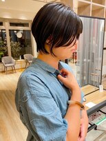 バランス ヘアーアンドアイラッシュ 野田店(balance.) 綺麗めショートボブ