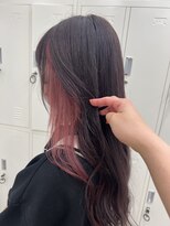 ヘアサロン ドット トウキョウ カラー 町田店(hair salon dot. tokyo color) マチルダボブ/ピンクベージュ/インナーグレージュ/ウルフ/前髪