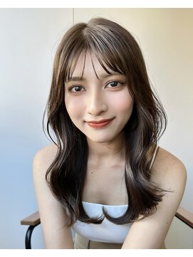 サンド 名古屋(sand) 韓国風/インナーカラー/縮毛矯正髪質改善/顔まわり/レイヤー