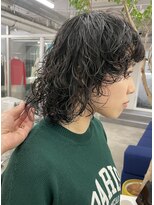 ヘン(hen)&nbsp;【hen心斎橋】マッシュウルフ　ウルフパーマ