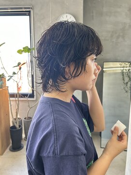 テトヘアー(teto hair) ショートウルフパーマ マレットヘア