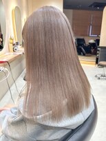 ヒビヲ(HIBIO)&nbsp;ミルクティーピンクベージュハイトーンカラーケアブリーチ横浜