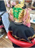 可愛いが詰まった『レースアップツインテール♪』