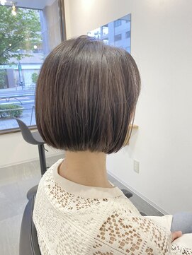 コニー アンド リリー(conne&riri) 【お客様スタイル】コンパクトに仕上げたボブスタイル